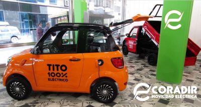 Coradir inauguró su nuevo showroom donde exhibe sus vehículos eléctricos