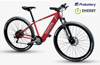 Probattery y Enerby forman parte del nuevo desarrollo de Toyota: MTB E-Bike