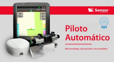 Piloto Automático Sensor, ahora con Giro Automático en Cabecera