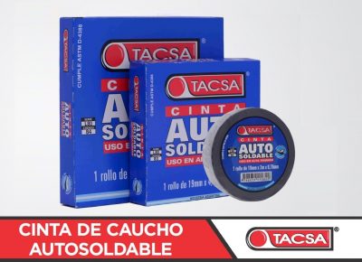 TACSA presenta su Cinta de Caucho Autosoldable para Alta Tensión