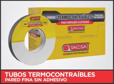Tubos termocontraíbles libre de halógenos de TACSA