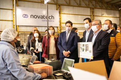 NOVATECH inauguró la primera fábrica de productos tecnológicos de Catamarca