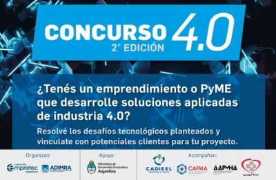 El Concurso 4.0 para PYMES y emprendimientos tendrá segunda edición