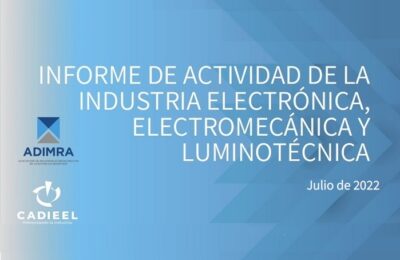 Informe JULIO 2022 – Actividad de la Industria Electrónica, Electromecánica y Luminotécnica