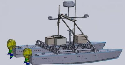 Redimec desarrolla un Vehículo de Superficie No Tripulado para tareas de defensa y control marítimo