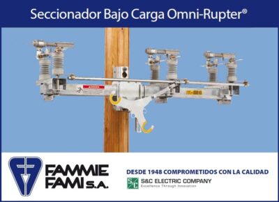 Seccionador bajo carga Omni-Rupter® de FAMI S.A.